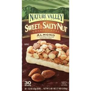 Nature Valley Sweet and Salty Nut Granola Bars   almond dipped in 