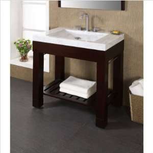  Bundle 55 Europa 30 Bathroom Vanity Set in Dark Walnut 