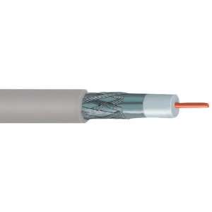  VEXTRA V621GB RG6 Solid Copper Coaxial Cable (Gray 