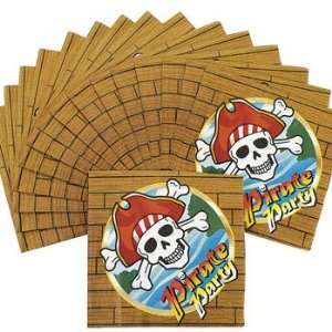  Pirate Party Luncheon Napkins   Tableware & Napkins 