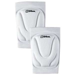 Wilson Standard White Volleyball Knee Pads WHITE ADULT 