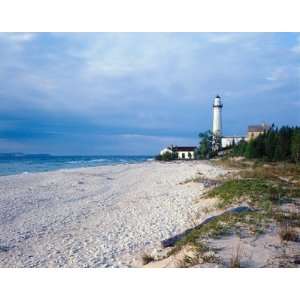  Manitou Lighthouse   Michigan Wall Mural