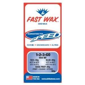  Fast Wax 1 2 3  GO WAX KIT