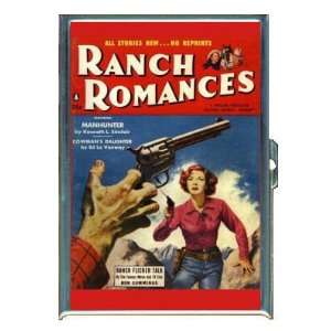  RANCH ROMANCES WESTERN PULP PIN UP ID Holder, Cigarette 