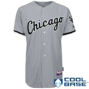  Chicago White Sox Authentic Road Cool Base Jersey   Grey 