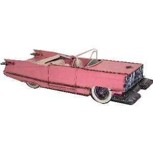 Pink Convertible Car Model 