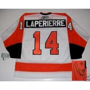   Ian Laperierre Flyers Signed Winter Classic Jersey