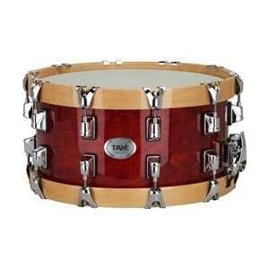  Taye Drums StudioBirch Wood Hoop Snare Drum (Autumn Red 